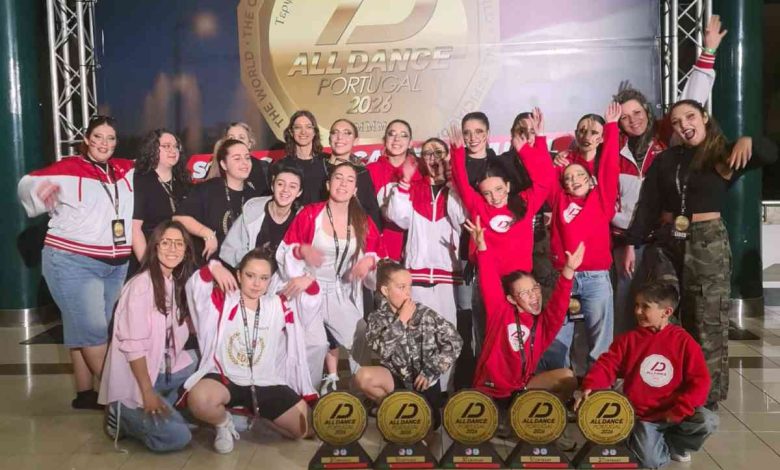 Escola EDM de Valdágua brilha no All Dance Portugal e arrecada 13 Pódios