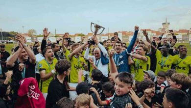 A Taça é nossa! A Ovarense festejou o título e promete mais conquistas