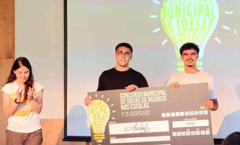 Alunos da Secundária JM Fragateiro vencem Concurso Municipal de Ideias de Negócios
