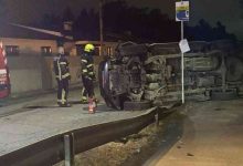 Condutora ferida em despiste seguido de capotamento