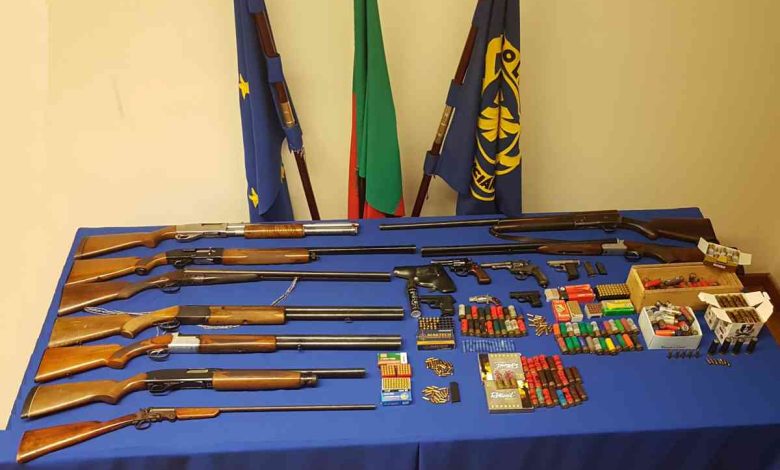Mulher de Ovar tinha armas e munições ilegais em casa