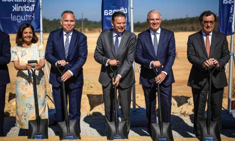 Lufthansa lança primeira pedra da nova fábrica em Santa Maria da Feira