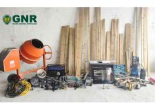 GNR de Ovar detém dois indivíduos por furtos em obras