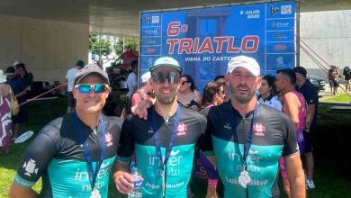 Equipa de Triatlo da ACR Valdágua no Top20 do Desafio Norte