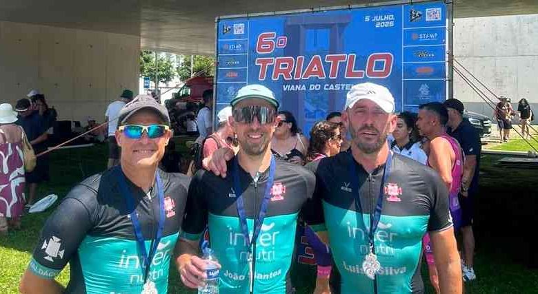 Equipa de Triatlo da ACR Valdágua no Top20 do Desafio Norte