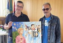 José de Oliveira assina pintura do cartaz do S. Paio 2026