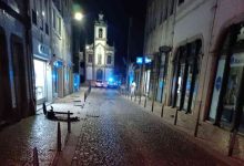 Acidente destrói pilaretes no centro de Ovar Acidente destrói pilaretes no centro de Ovar