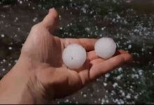 Granizo do tamanho de “bolas de golfe” em Oliveira de Azeméis (c/vídeo)