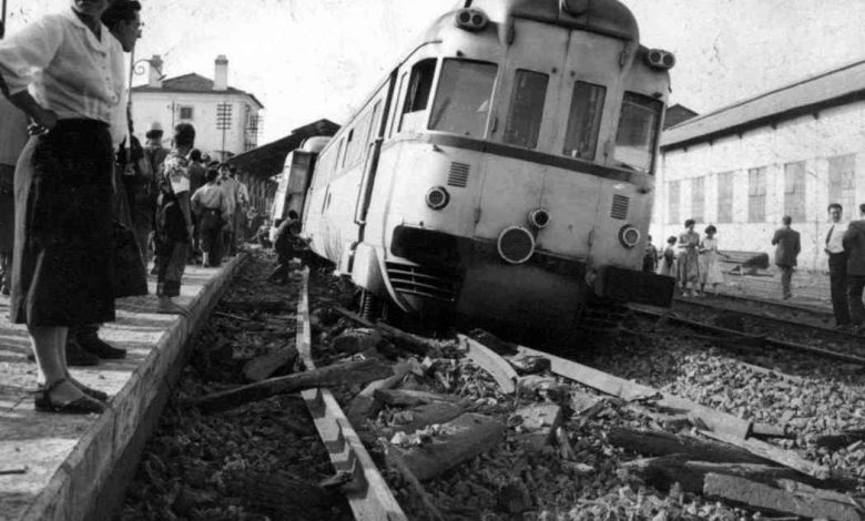 O dia em que aconteceu um “impressionante acidente ferroviário na Estação de Ovar”