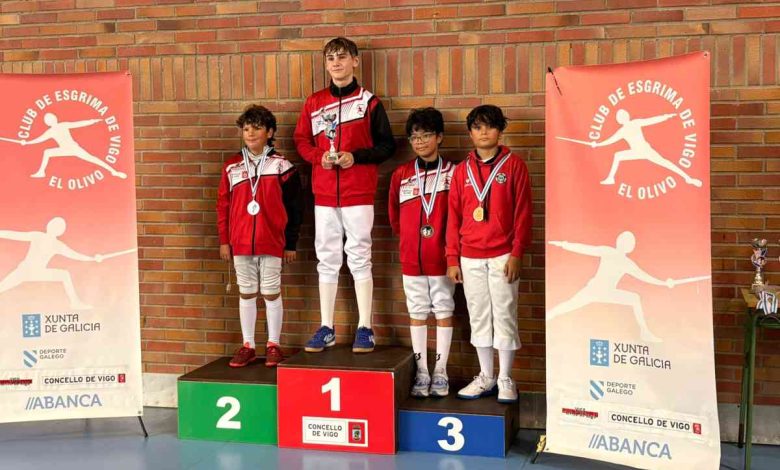 Jovem esgrimista de Ovar conquista terceiro lugar em prova do Ranking Galego