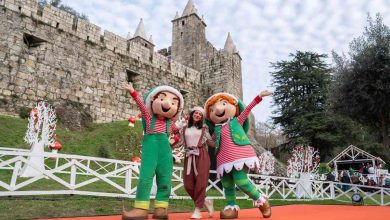 Perlim arranca com 400 drones a iluminar Santa Maria da Feira Perlim arranca com 400 drones a iluminar Santa Maria da Feira