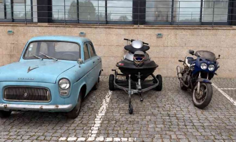 Moto de água furtada em Paços de Brandão encontrada em armazém em Cortegaça